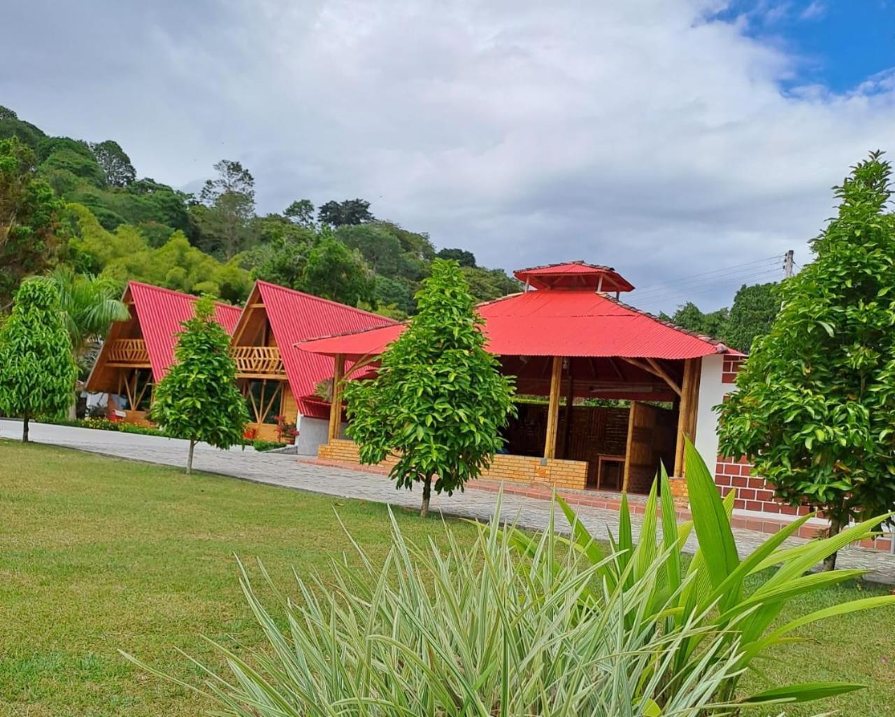 Cabanas Amalu San Agustín Esterno foto